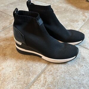 Michael Kors Black Slip-On Sneakers